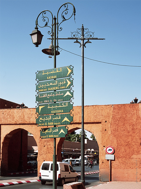 near Bab Agnaou, Marrakech, Marokko