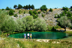 Wellspring of the river Cetina