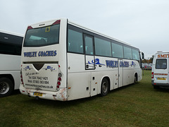 Worley Coaches UUI 4932 at Newmarket Races - 12 Oct 2019 (P1040796)