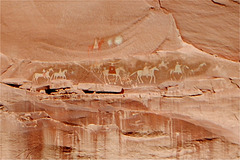 Petroglyphs - Canyon de Chelly, AZ  (Canyon del Muerto)