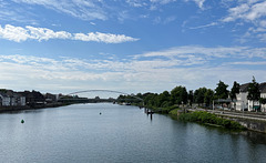 NL - Maastricht - Blick auf die Maas