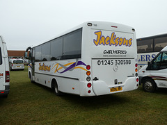 Jacksons Coaches 3 (AE06 JNF) at Newmarket Races - 12 Oct 2019 (P1040797)