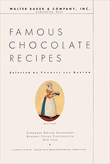 Baker's Famous Chocolate Recipes (2), 1936