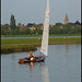sailing on the river