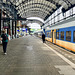 Empty train at Haarlem