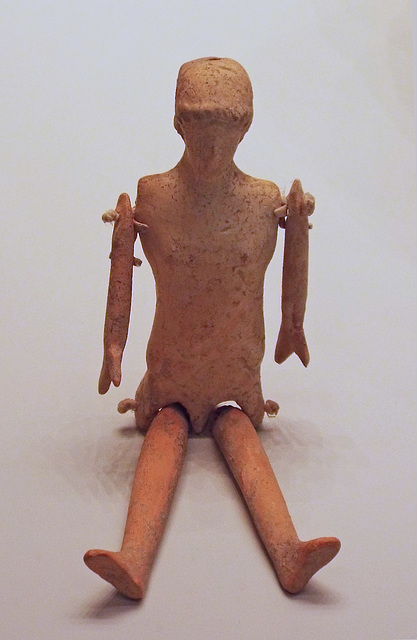 Terracotta Doll in the Getty Villa, June 2016