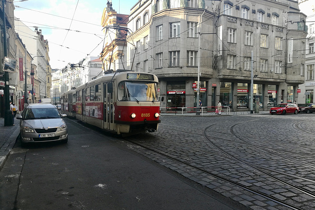 Prague 2019 – DPP Tatra T3R.PV 8185 on line 22