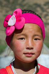 Junge Kirgisin