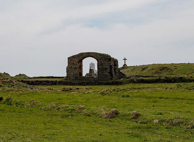 The ruined church of Saint Dwynwen, Ynys Llanddwyn, Anglesey3