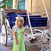Tunisi : nella Medina una splendida antica carrozza
