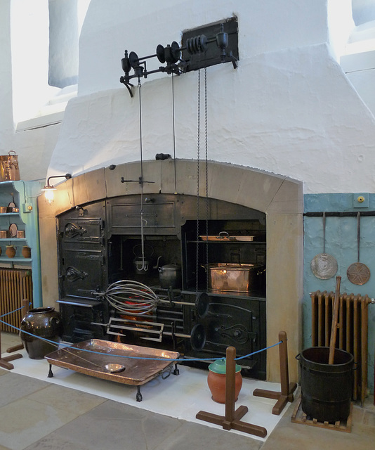 Raby Castle Kitchen- Cooking Range