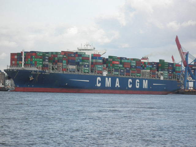Containergigant CMA CGM ALASKA