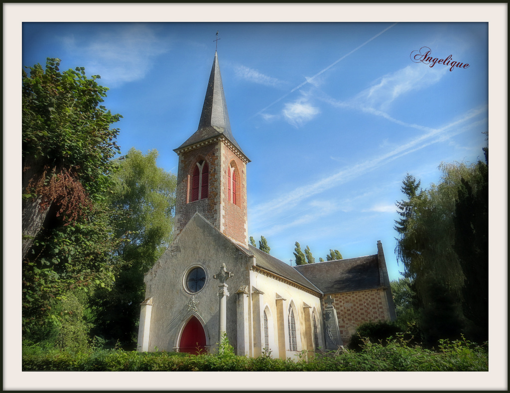 Église Saint-Germain de Saint-Germain-de-Livet dans le Calvados