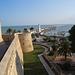 Manfredonia, fort et port.