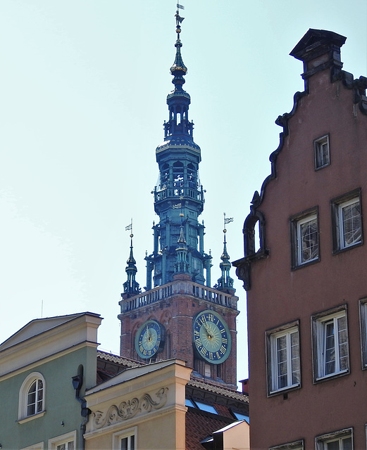 Rathausturm in Danzig/Gdańsk