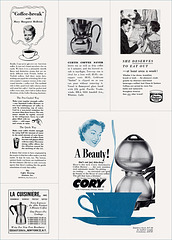 B & W/Duotone Coffee Ads, 1953-60