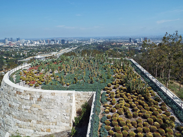 Garden at the Getty Center, June 2016