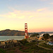An evening by the Golden Gate