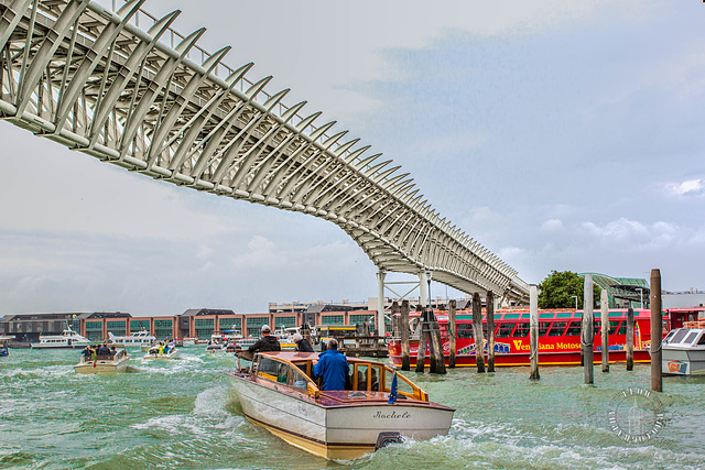 Venezia - Bridge of the suspension railway