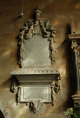 Monument to Charles Bertie, Great Chamberlin of England, Uffington Church, Lincolnshire