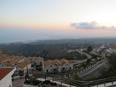 Manfredonia vue depuis Monte San Angelo.