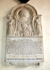 Monument to General Sir Charles Trollope, Uffington Church, Lincolnshire