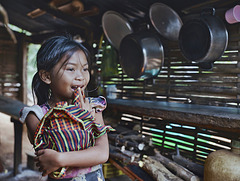 Petite montagnarde cambodgienne