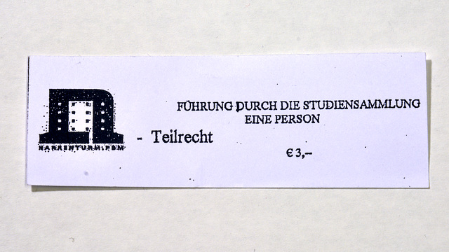 Ticket for the Narrenturm
