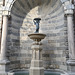 BESANCON: La nouvelle fontaine place Saint Pierre.