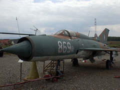 Russischer Mig 21 " Fulcrum" noch aus dem kalten Krieg
