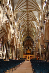 Nave of Lincoln Cathedral
