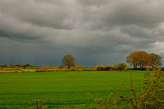 Heavy clouds, Gnosall