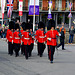 England 2016 – Windsor – Soldiers marching up the hill