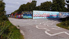 Graffiti Wall Of Fame am 20. September 2018