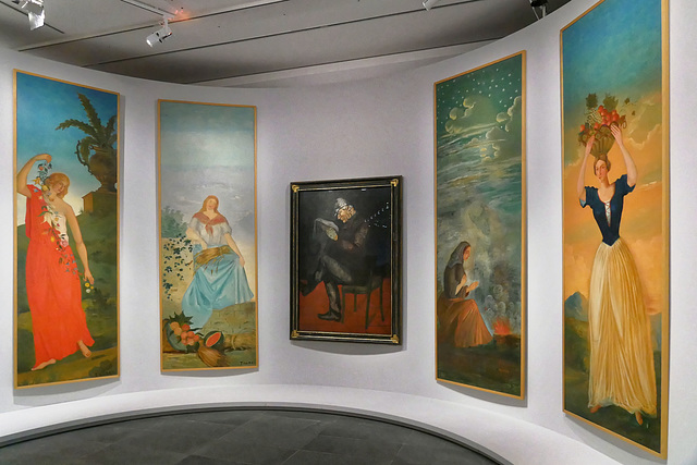 "Les quatre saisons" (Paul Cézanne - vers 1860)
