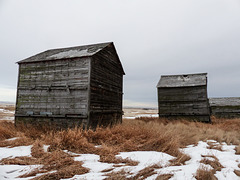 Rural decay in winter
