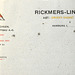 Hamburg 2019 – Rickmer Rickmers – Letterhead from 1912