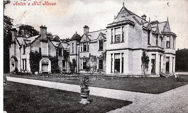 Anton's Hill House, Borders, Scotland c1910