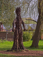 Tree Stump Sculpture  (+PiP)