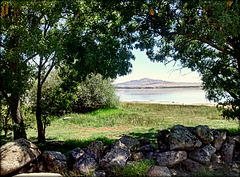 Santillana Reservoir and Cerro de San Pedro