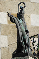 St Samson Statue in Dol de Bretagne