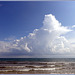 Nuages et mer, Espagne. Nuages et mer, Espagne.  Clouds and sea, Spain.