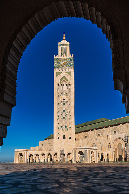 Hassan-II.-Moschee. Casablanca