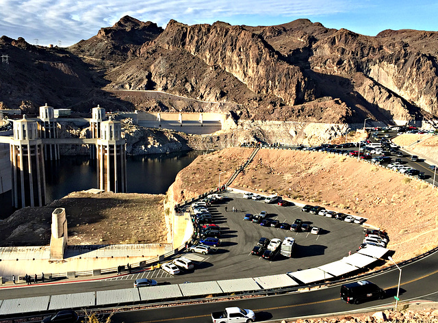 By Hoover Dam