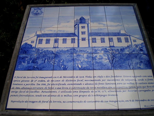 Tiles panel providing info about lighthouse.