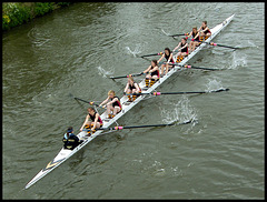 Brasenose women's rowing team
