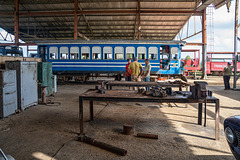 Rafael Freyre - the railway workshop
