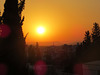 Coucher de soleil sur Nicosie.