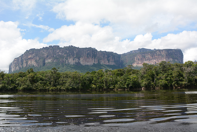 Venezuela, The Carrao River and the North-Western Spur of Auyantepui