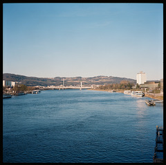 River Danube in Linz/Austria